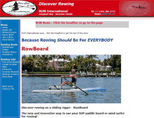 Tablet Screenshot of discoverrowing.com